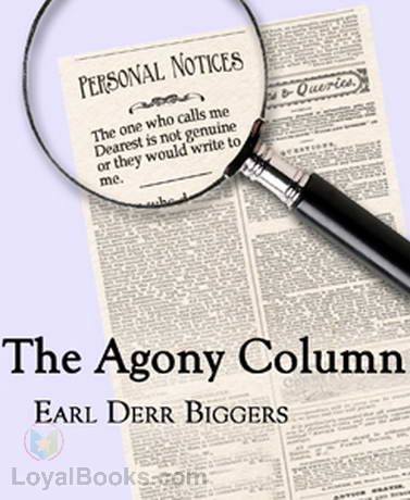 The Agony Column by Earl Derr Biggers