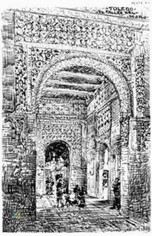 An Architect's Note-Book in Spain principally illustrating the domestic architecture of that country. by Matthew Digby Wyatt
