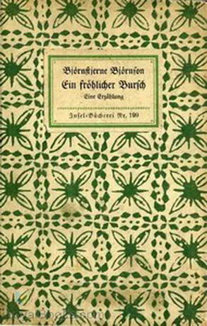 Ein fröhlicher Bursch Eine Erzählung by Bjørnstjerne Bjørnson