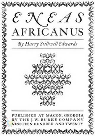 Eneas Africanus by Harry Stillwell Edwards