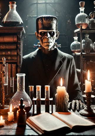 Frankenstein by Mary Wollstonecraft Shelley