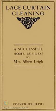 Lace Curtain Cleaning A Successful Home Business by Mrs. Albert Leigh