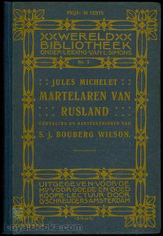 Martelaren van Rusland by Jules Michelet