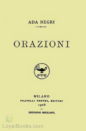 Orazioni by Ada Negri