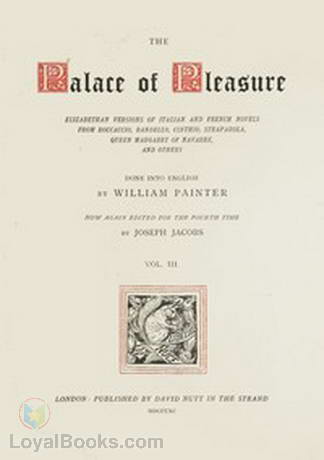 The Palace of Pleasure Volume 3 by Joseph Haslewood
