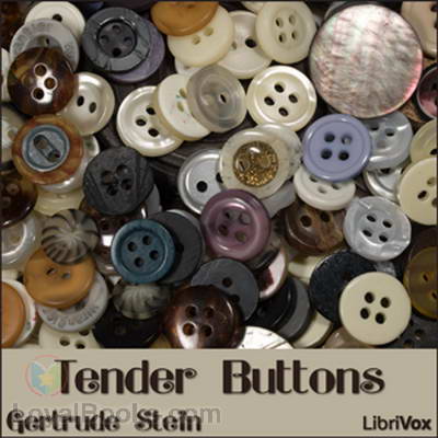 Tender Buttons by Gertrude Stein