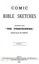 Comic Bible Sketches Reprinted from 