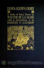 Down-Adown-Derry A Book of Fairy Poems by Walter De la Mare