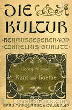 Kant und Goethe by Georg Simmel