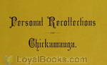 Personal Recollections of Chickamauga A Paper Read before the Ohio Commandery of the Military Order of the Loyal Legion of the United States by James R. (James Richards) Carnahan