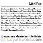 Sammlung deutscher Gedichte by Various