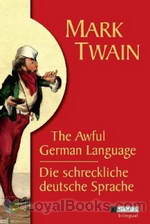 The Awful German Language by Mark Twain